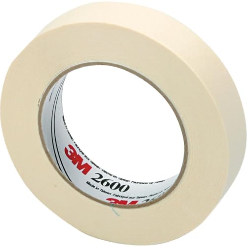 3M Highland Economy Masking Tape (MMM260024ARL), 1 Inches Width x 60 Yards Length