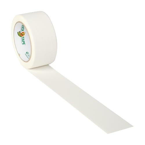 Duck 1265015 1.88" x 20 yd Winking Tape, Single Roll, White - color: White, size: Single Roll