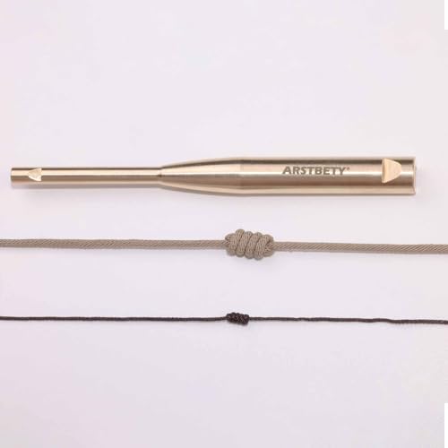 2 Pack Brass Double-Head Rosary Knotting Tool, Rosary Knot Maker Tool - color: Gold 2PC