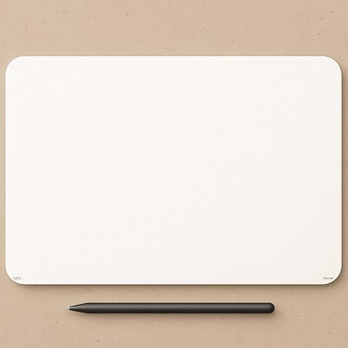 CLEVER SIGNS A3 Dot Grid Notepad (11,70" x 16,55") - XLarge Dotted Memo Desk Pads-Premium Paper with Cardboard Back Support - Ideal for Note-taking, Planning, Sketching, and Journaling
