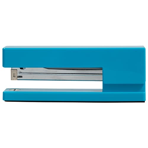 JAM PAPER Modern Desk Stapler - Blue - Sold Individually - color: Blue, size: Pack of 1
