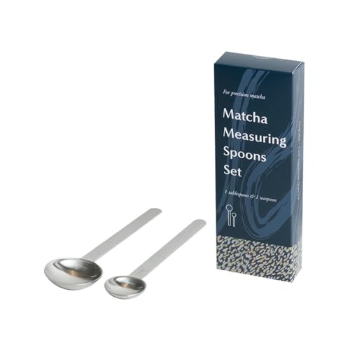 Naoki Matcha Stainless Steel Measuring Spoon/Scoop Set