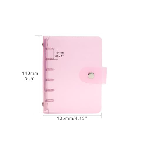Pink A7 Budget Binder Planner Cover Shell Protector - color: Pink A7