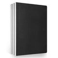 Notsu Dot Grid Lay Flat Notebook 3-Pack, 6" x 8.5" - color: White, size: 6" x 8.5" (Pack of 3)
