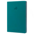 Nextnoid A5 LIned Notebook - 160 Pages, 120 GSM Paper, Dark Turquoise - color: Dark Turquoise, style: Lined 160 Pages