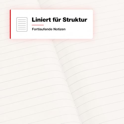LEUCHTTURM1917 - Notebook Hardcover Medium A5-251 Numbered Pages for Writing and Journaling - Thinking Ahead (Ruled Paper, Deep Sea) - color: Deep Sea, style: Ruled