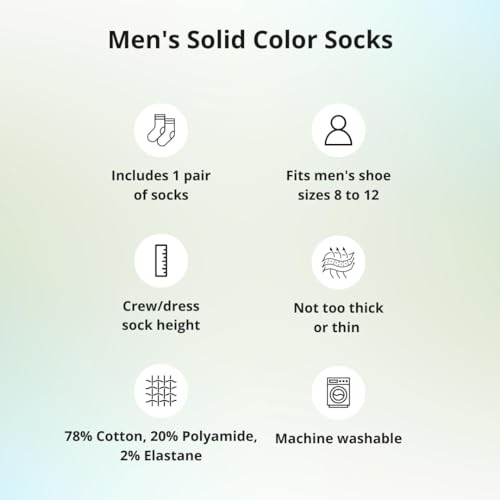tiemart Men's Socks, Fits Men's Shoe Sizes 8-12 - color: Burgundy Solid