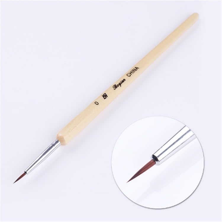 Nail Art Liner Brushes, 3 Piece Set