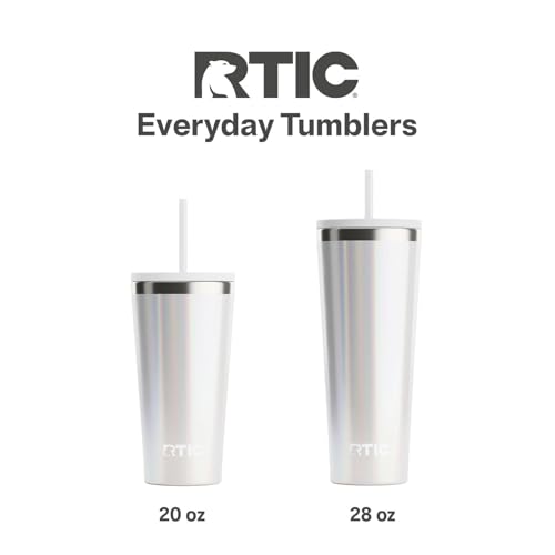RTIC 28oz Everyday Tumbler, Insulated, Ceramic Lined, Dusty Rose - color: Dusty Rose, size: 28 Ounces