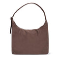 FASTFAIRY Nylon Shoulder Bag: Lightweight Adjustable Strap - color: Large-coffee, size: Large