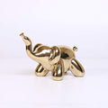 Gold Home Décor Balloon Figurine Accent (Elephant) - size: Elephant