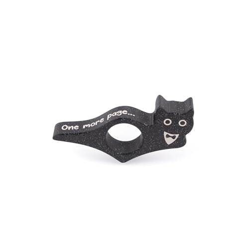 Cat Book Page Holder – Reading Accessory, Book Lovers & Bookworm Gifts – Made in USA (Tuxedo) - style: Tuxedo