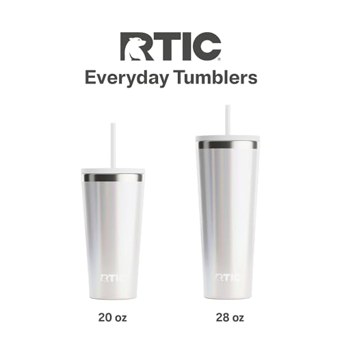 RTIC 28oz Everyday Tumbler, Insulated, Ceramic Lined, Dusty Rose - color: Dusty Rose, size: 28 Ounces