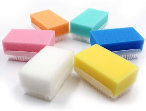 Reusable Sensory Brush, Baby Bath Scrubber. (12 PCS) - size: 12 Count