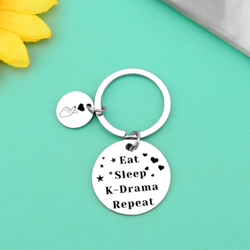 Gifts for Korean Drama Women Funny Korean K-Pop Drama Gift Ideas Keychain K-Drama Lover Gift K-Pop Lover Fans Keychain Korean Drama Fan Gift Keychain for Women Men Friends Christmas Birthday Gift