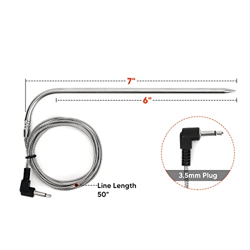 Stanbroil 2-Pack Meat Probe Replacement for Pit Boss Pellet Grill/Smoker - size: 2-Pack
