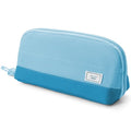 Mr. Pen- Wide-Opening Pencil Case, Triangle Design - color: Blue