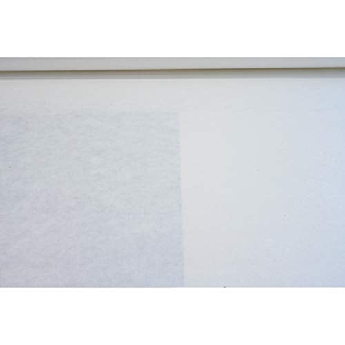 [10 Pcs] Korean Traditional Mulberry Paper HanJi Handmade Plain Natural White Double Layer 28.3" x 55.9" - size: 28.3" x 55.9" (Double-Layer)