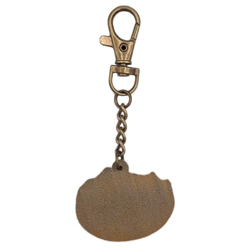 K-Culture Enamel Keychain Collection – Korean Art, K-Pop & K-Culture| Decorative Metal Key Ring for Bags - style: Bukchon Hanok Village