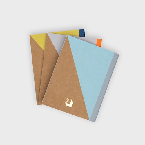 Suck UK Pocket Notebook Set - Portable Lined, Grid & Dot On-the-Go Notes, Practical & Compact Writing Journal Recycled Paper, School, Office & Travel Use Unique Cute Dog Lovers Novelty Gift Set - style: Dog Notebook