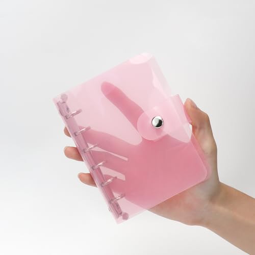 Pink A7 Budget Binder Planner Cover Shell Protector - color: Pink A7
