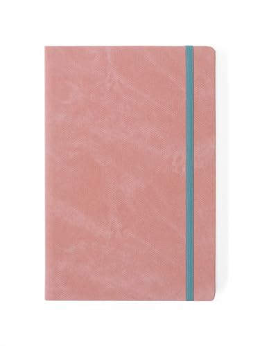 A6 Lined Hardcover Notebook, 100 GSM Paper, Rose Tan - color: Rose Tan, size: A6（2026 Edition）
