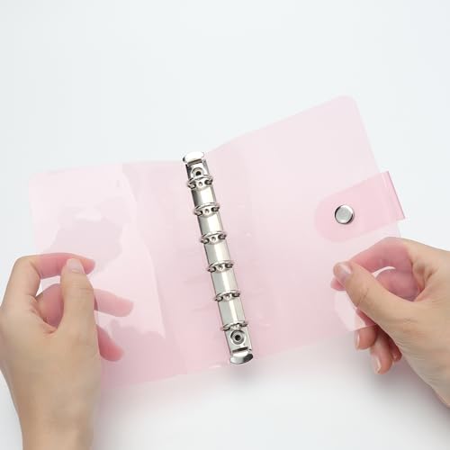 Pink A7 Budget Binder Planner Cover Shell Protector - color: Pink A7