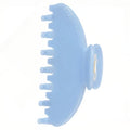 Luxury Hair Claw Clip Premium Acetate Strong Hold 4 Inch (Powder Blue) - color: Powder Blue