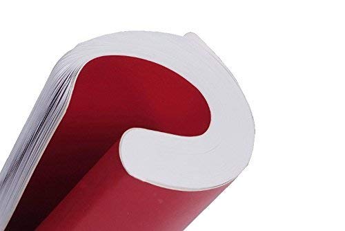 Signature Series B5 Large Lite with Red Cover and Grid Paper - color: Red Cover with Grid Paper, size: B5 Large Lite
