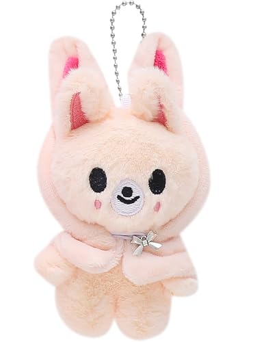 Stays Fans Plush Figures 4" Plush Keychain 3RD Fan Meeting Dolls With Detachable Cloak - color: Foxi.ny