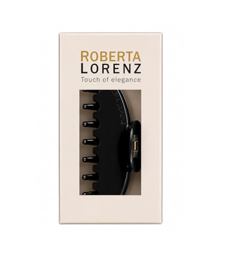 Luxury Light Hair Claw Clip Premium Acetate Strong Hold 4 Inch (Midnight) - color: Midnight