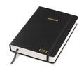 Wykeham's Executive 2026 Undated Daily Journal Planner – Customization Available (Personalized Black, 8.5"×5.5") - color: Personalized Black