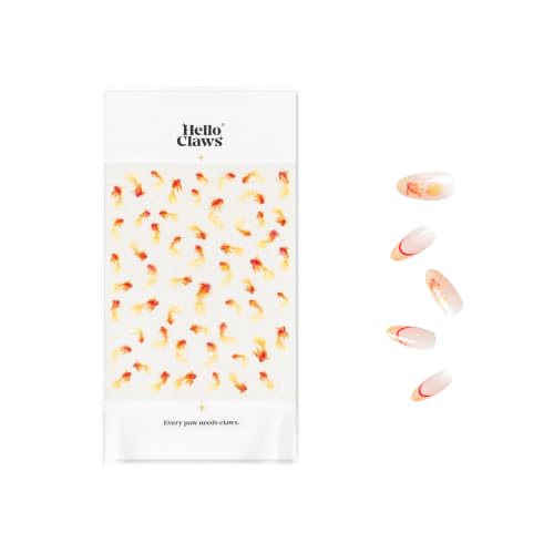 5D Embossed Under The Sea Stickers for Nail Art, Jelly Fish - style: to4906