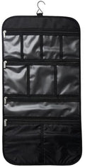 Freegrace Premium Hanging Toiletry Bag for Travel, Cosmetic Bag Organizer - color: Black