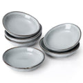 famiware Ceramic Soy Sauce Dish, 2.1oz Dipping Bowl Set of 6, Gray - color: Gray, size: 6pcs