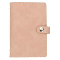 PATIKIL A7 PU Leather Binder Cover, 6 Ring Loose Leaf Binder Protector, Pink - color: Pink, size: A7