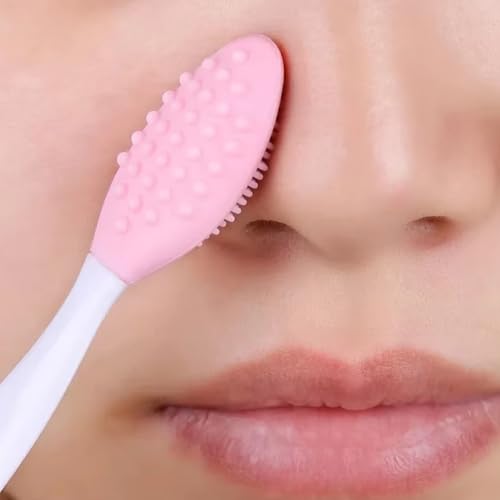 Beauty Skin Care Wash Face Silicone Brush Exfoliating Nose Clean Blackhead Removal Brushes Tools