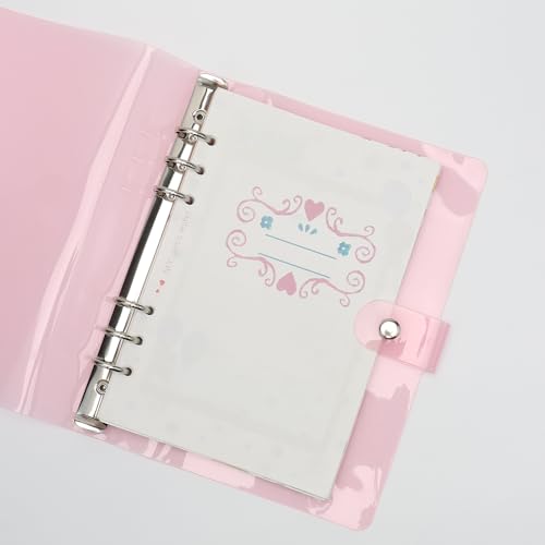 Pink A5 Budget Binder Planner Cover Shell Protector - color: Pink A5
