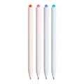 Kaco FIRST Gel Pens Cute Star Pens Black Ink 0.7mm Medium Point 4 Pieces
