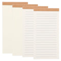PATIKIL Portable Field Notes, 4 Pcs Small Notepads 50 Sheets Pocket Notebooks Memo Books to Do List Organizer Planner Daily for Work Office Journey, Lined/Blank - style: Lined/Blank
