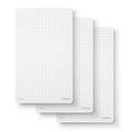 Notsu Dot Grid 3x5 Notepad Refills (3 Pack) - color: White