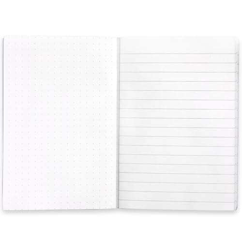eeBoo Piece & Love: Vasilia Little Notebooks - Set of 3, 5.75 x 4, 64 Pages Each, Nature Themed Pocket Journals, Notes-Sketch-Draw, Lines & Grid Dot - style: Vasilia