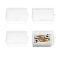 4PCS Empty Playing Card Case, Compatible with UNO/SkipBo/Phase10 Card - style: 4pcs