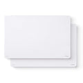 Notsu Dot Grid Desk Notepad, 2 Pack | Tear-Off Landscape Note Pad for Desk - size: 5.5" x 8.5", style: Dot Grid
