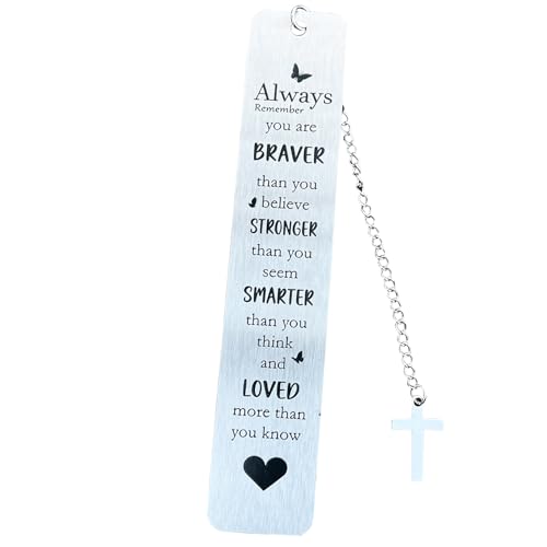 Christian Bookmark Gifts for Women Girls Boys, Inspirational Religious Book Mark Markers Faith - style: Always remember