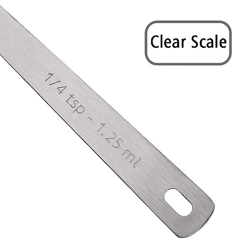 2PCS 1/4tsp(1.25ml) Tiny Measuring Spoon, Small Teaspoon for Tiny Amounts - size: 1/4tsp|1/12tbsp|1.25ml