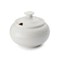 Portmeirion Sophie Conran Covered Sugar Bowl, 11 Oz - White - color: White