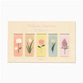 Monolike Magnetic Bookmarks The Flower Ver.2, Set of 5 - color: The Flower Ver.2
