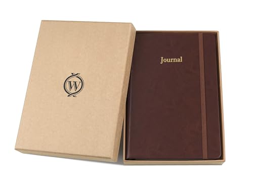 Wykeham's Executive 2026 Undated Daily Journal Planner – Customization Available (Conker, 8.5"×5.5") - color: Conker