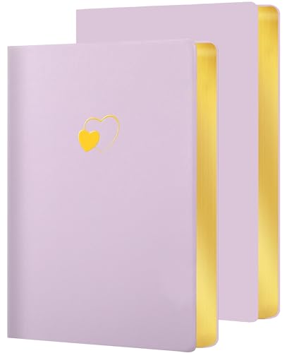 CAGIE Lined Journal Notebook for Women and Girls A5 256 Pages - color: Purple2